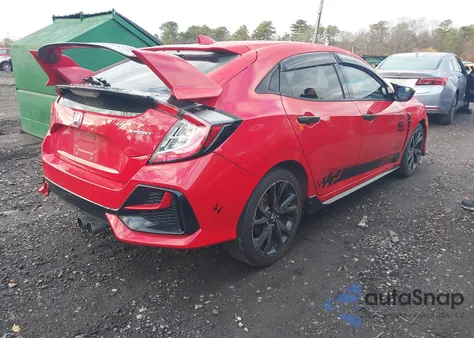 2019 Honda Civic Sport from USA, damaged, VIN SHHFK7H42KU417868